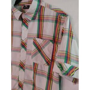 Skatelab KidsPlaid Short Sleeve Shirt sz medium‎ 12/14 Skateboard